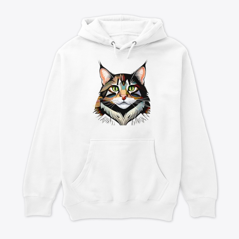 Le chat à la ligne épurée