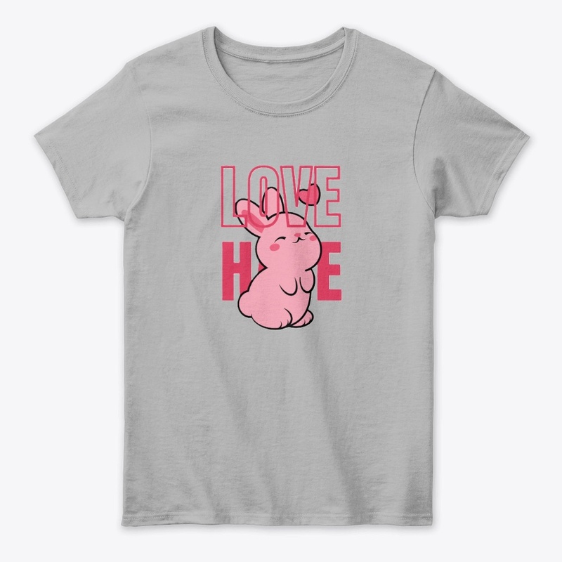 Love Hate Bunny Tee