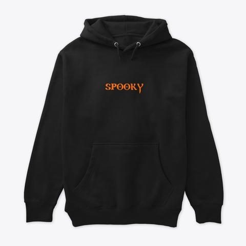 Scary Halloween Premium Pullover Black T-Shirt Front