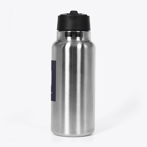 Clever Fox Inner Strength H2 O Bottle Stainless Steel T-Shirt Right