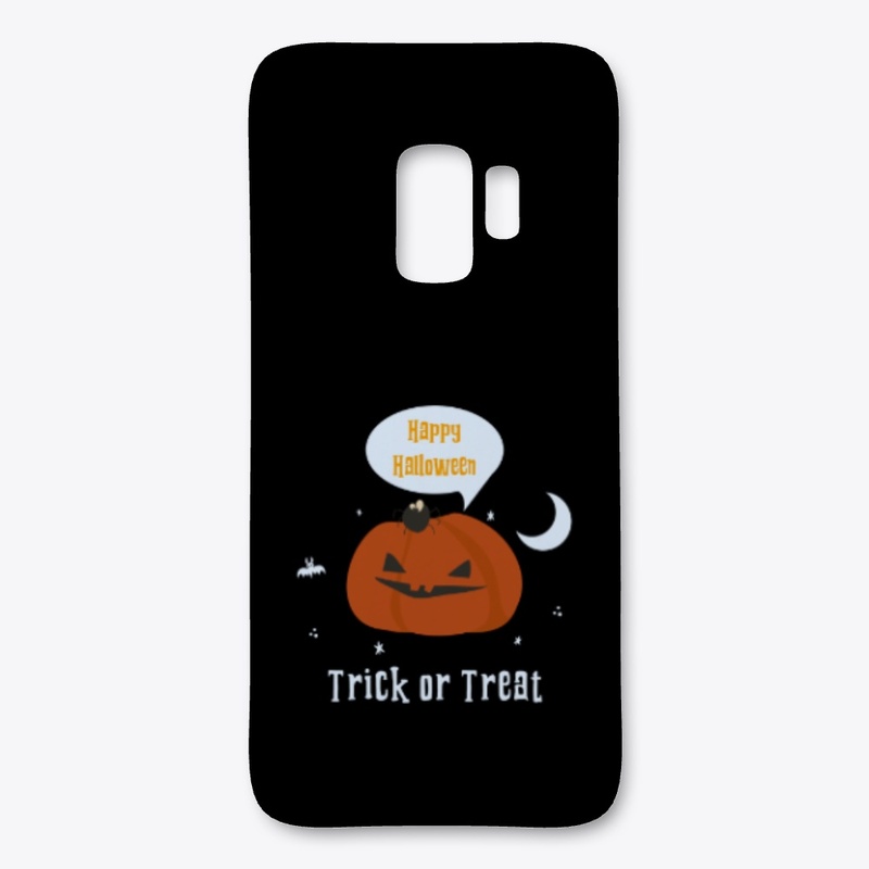 Orange pumpkin - Happy Halloween Design 