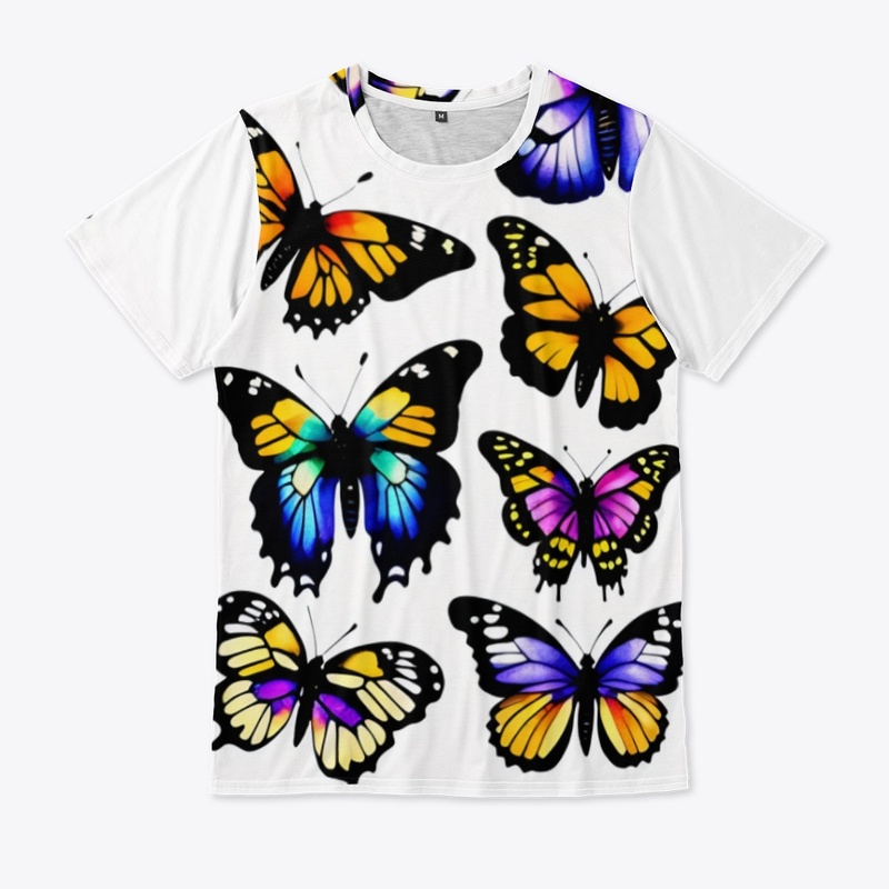 many butterflies clipart fou you