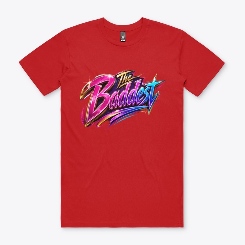 THE BADDEST. 💖⚡️👑 (MEN'S COTTON TEE)