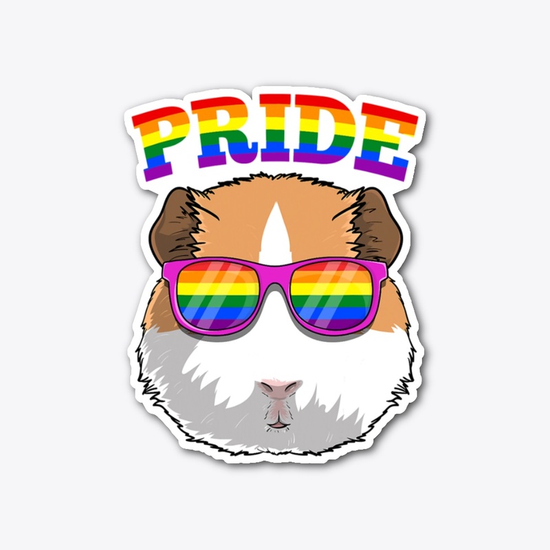 LGBTQ: GUINEA PRIDE STICKER