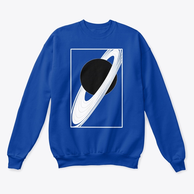 Saturn and Rings T-Shirt Design