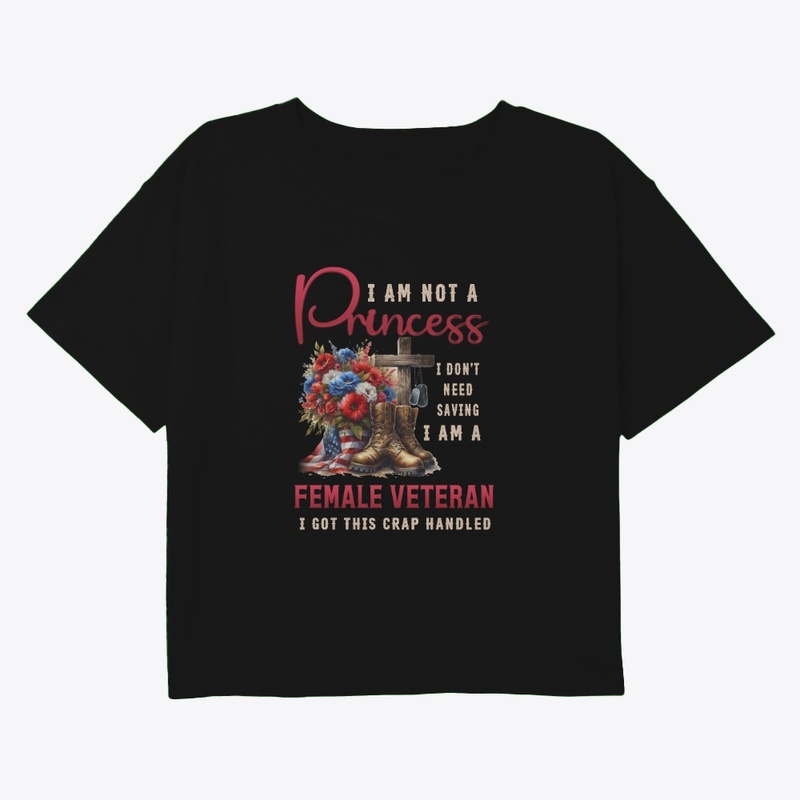 I AM NOT A Princess I DON'T NEED SAVING