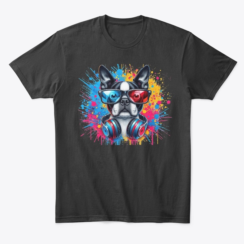 3D Boston Terrier 5