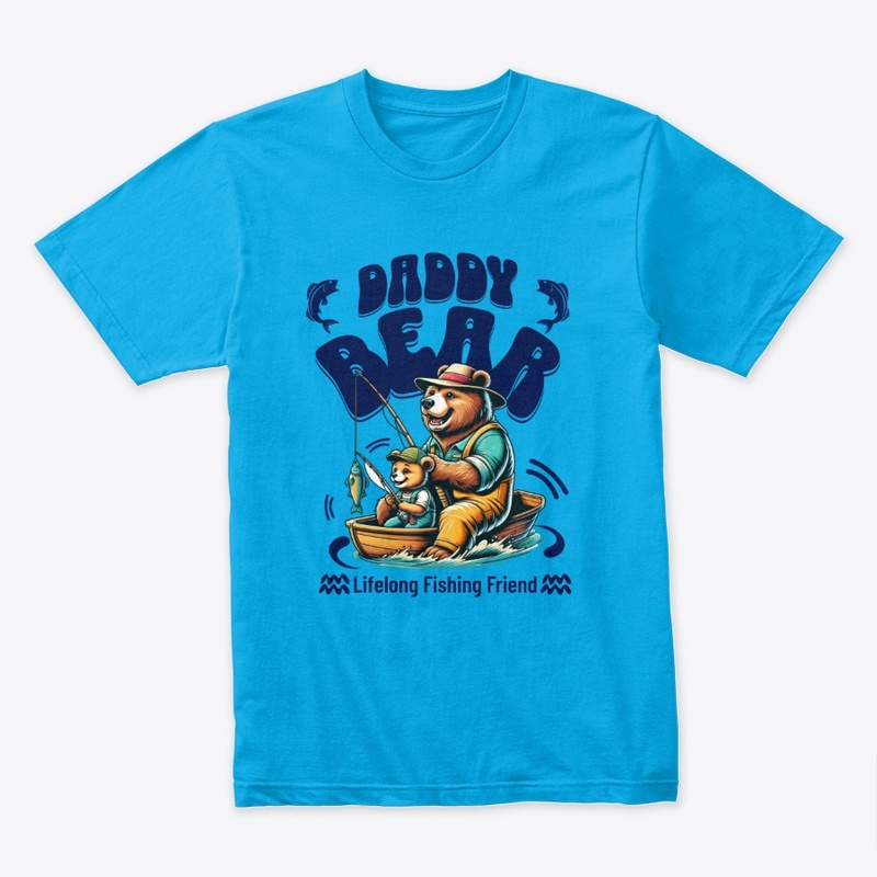 Daddy Bear Fishing Tee