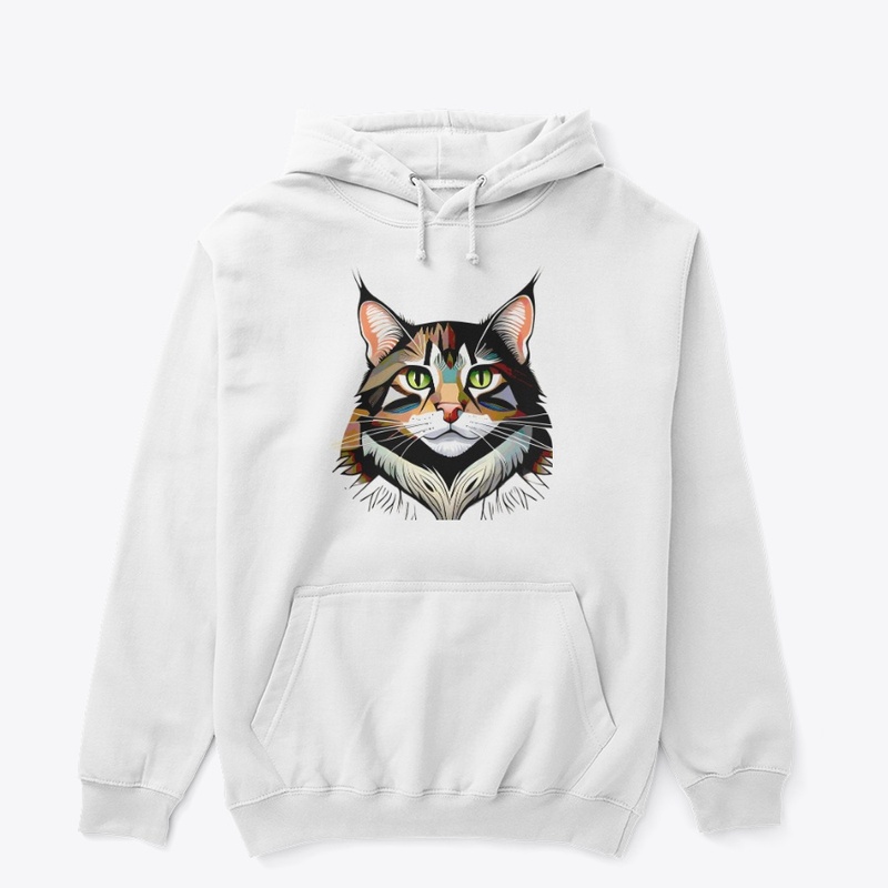 Le chat à la ligne épurée