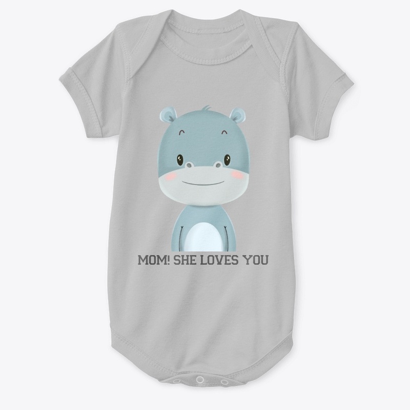 Cute little Hippeen the hippo for baby