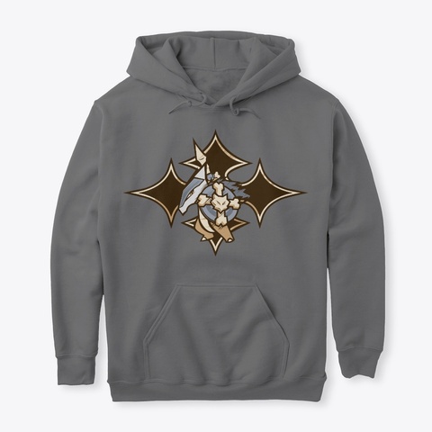 Shield & Wield Dark Heather T-Shirt Front