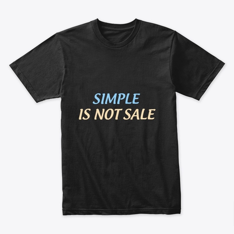 simple is not sale