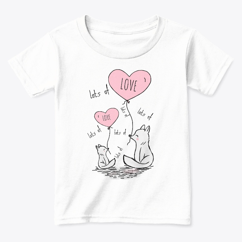 Lots of love from cute foxes