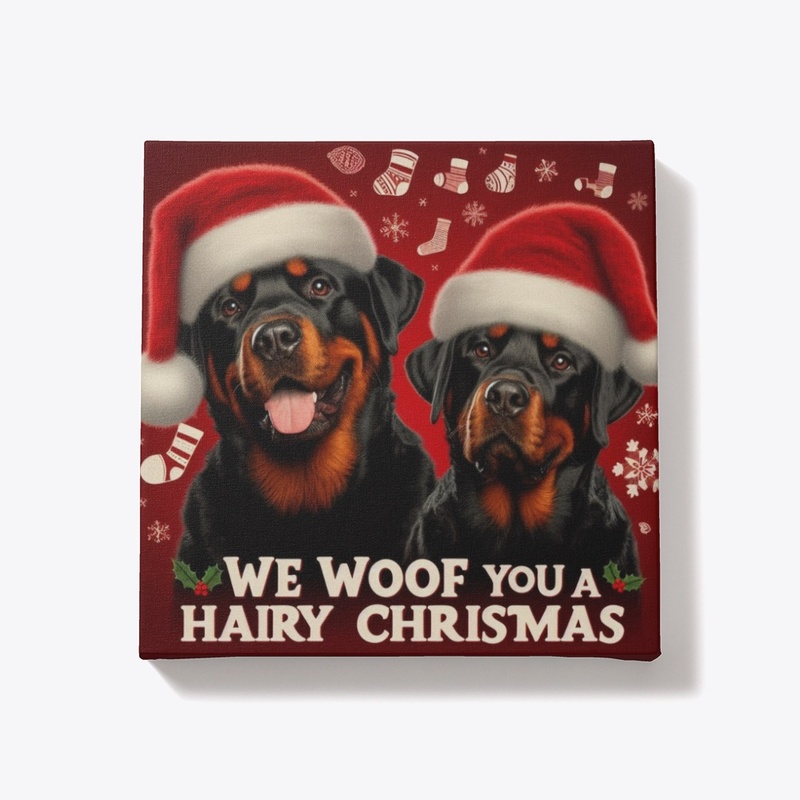 Rottweiler's Hairy Christmas