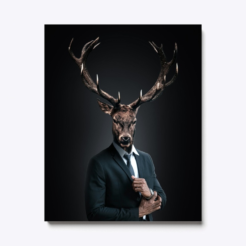 Deer Face Artwork
