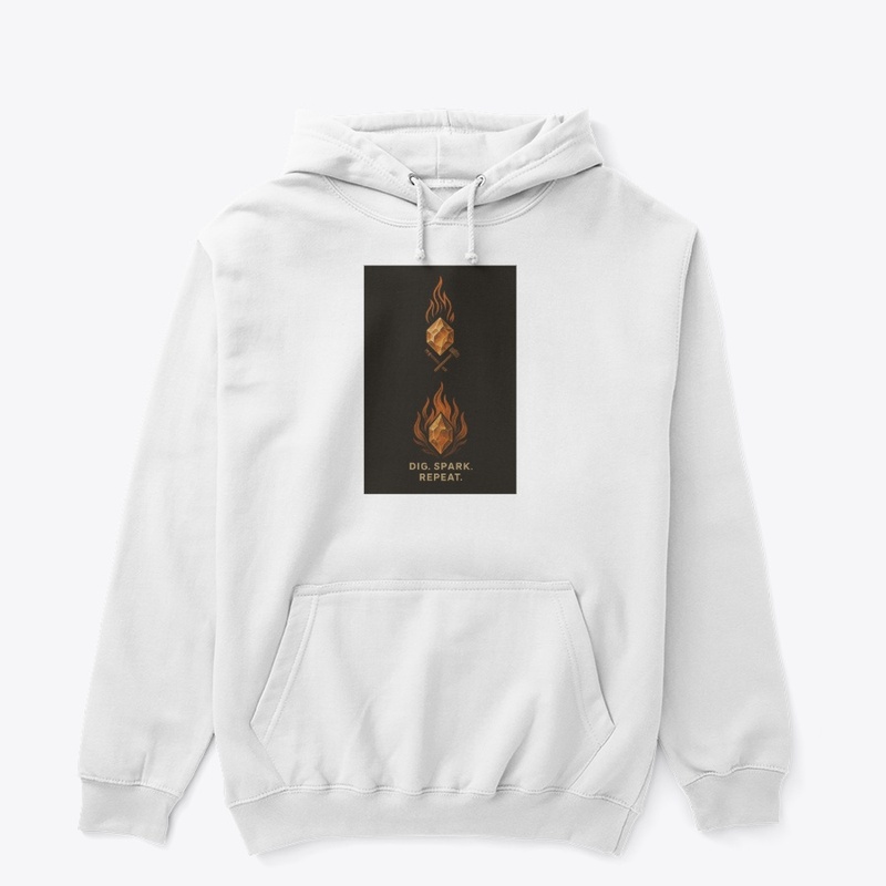  "Herkimer Fire Pendant Tee"