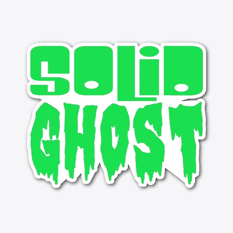 Old School Solid Ghost Logo