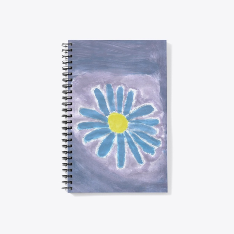 Dreamy Blue Flower