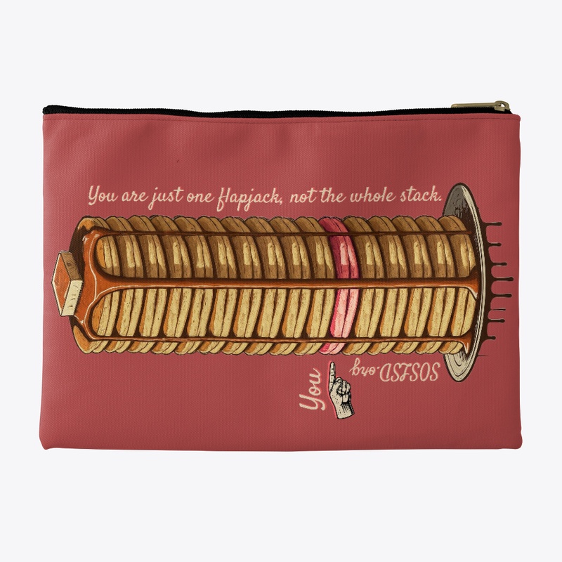 Flapjack Stack pouch in full color