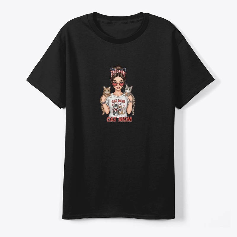 Cat Mom Life - Cute Feline Lover