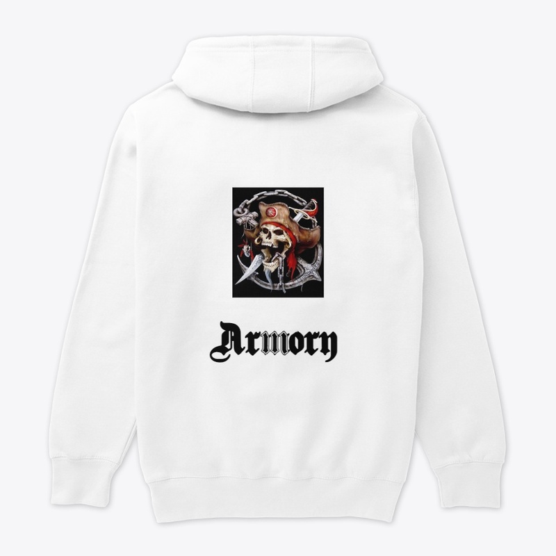 Armory Pirate Skull Hoodie 