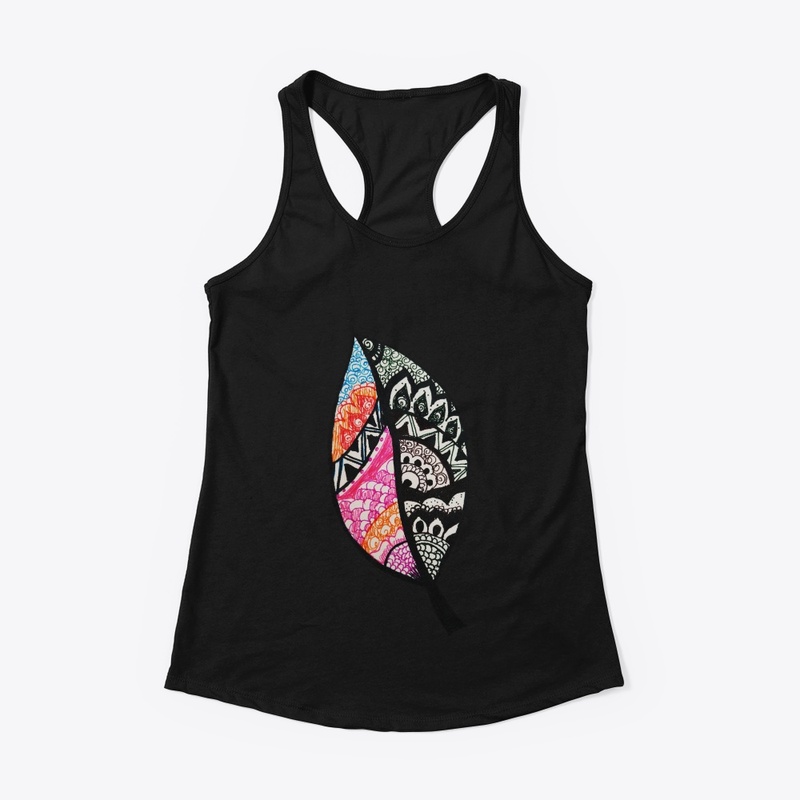 Mandala Art Leaf