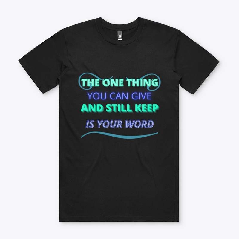 The One Thing You Can Give And