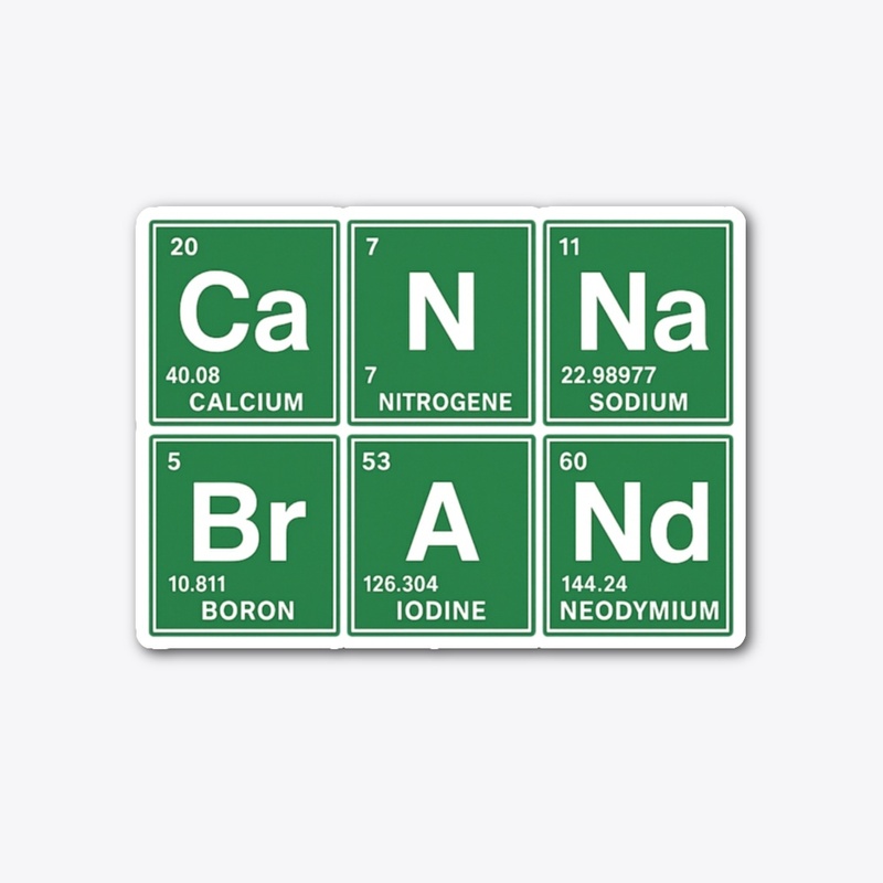 CannaBrand Periodic Elements Collection