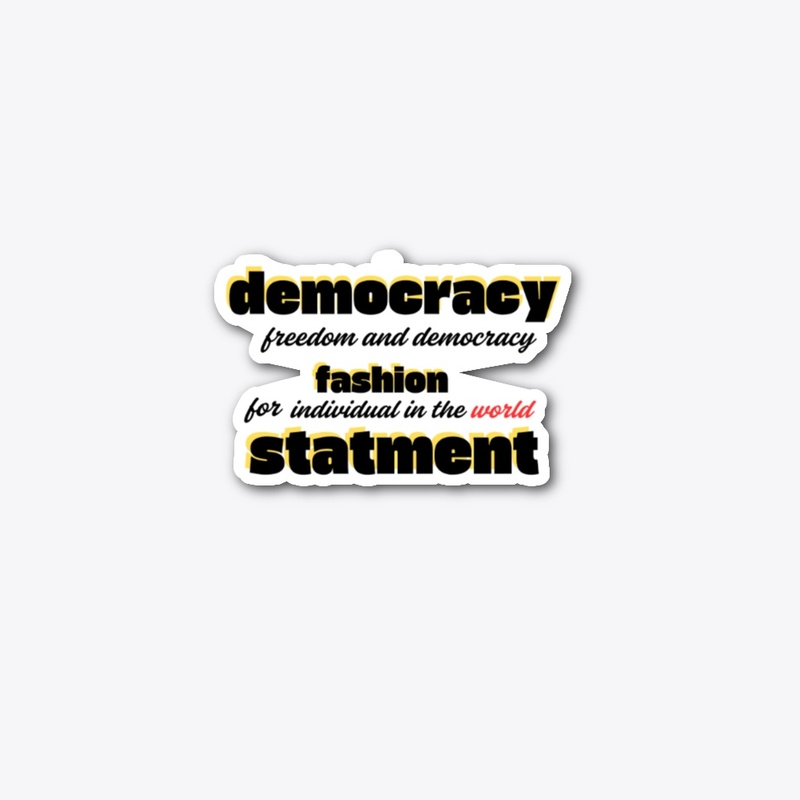 democracy fashion statment