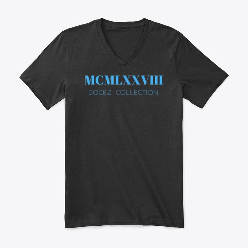 Roman Numerals Light Blue Collection