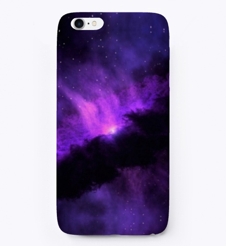 Black & Purple Galaxy Apparel