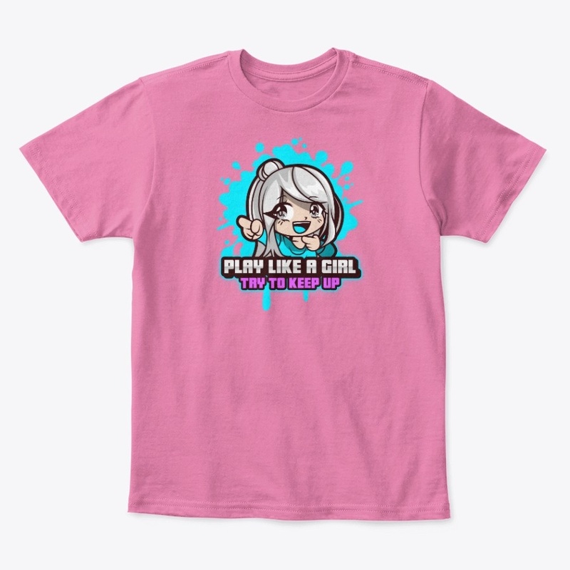 Play Like a Girl - Anime girl pointing