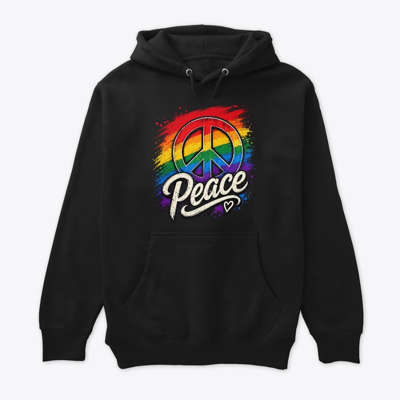 Rainbow Peace Pride Love &amp; Unity