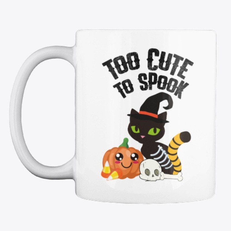 Cute Halloween Pumpkin Black Cat