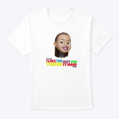 The Type Redbone White T-Shirt Front
