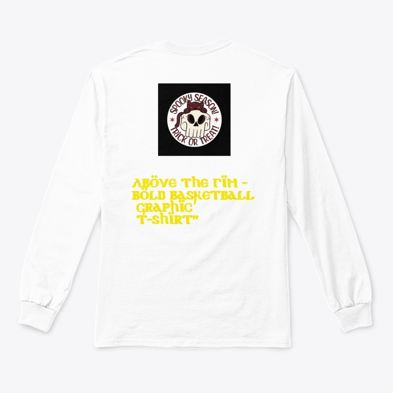 Above the Rim - Bold Basketball Graphic 