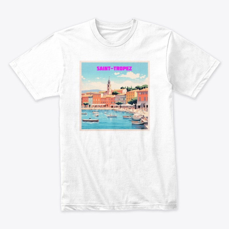 "Pastel Paradise" Saint-Tropez