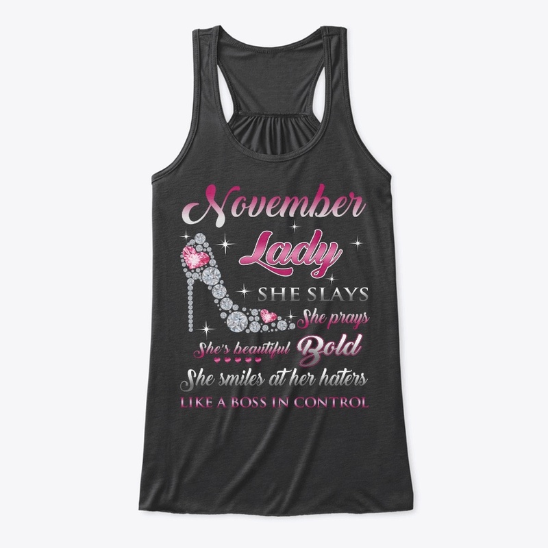 Upcoming Birthday November Lady T-Shirts