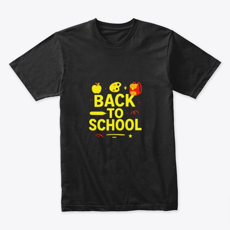 Back to School" Vibrant Palette Graphic