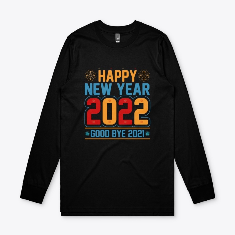 Happy New Year 2022  T Shirt Design