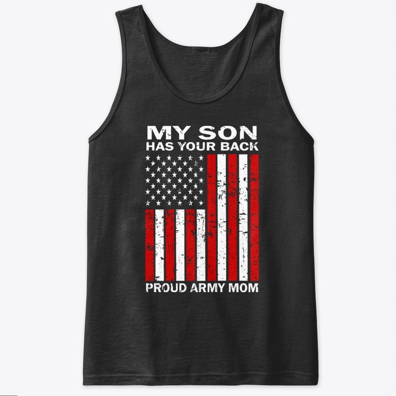 American Flag Army Mom Veterans Day