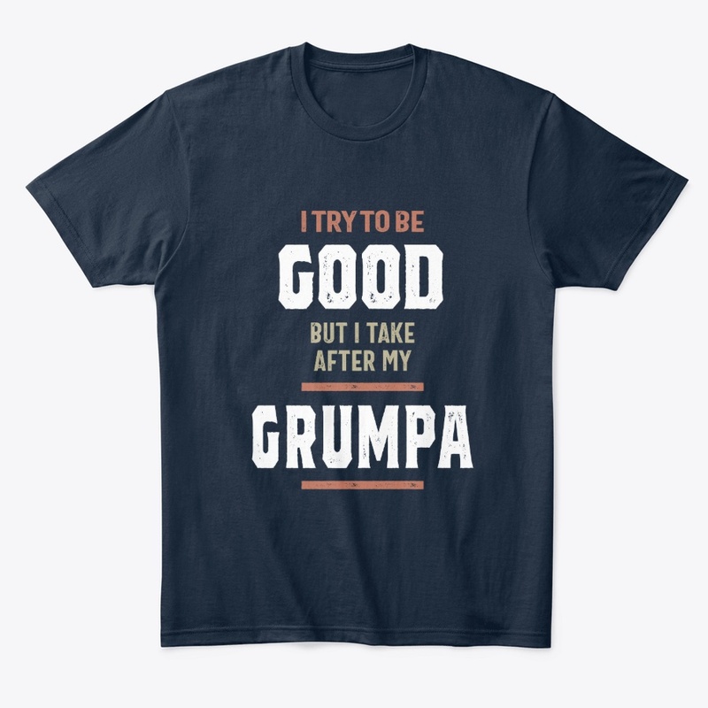 Mens Grumpa Funny Quote Gift