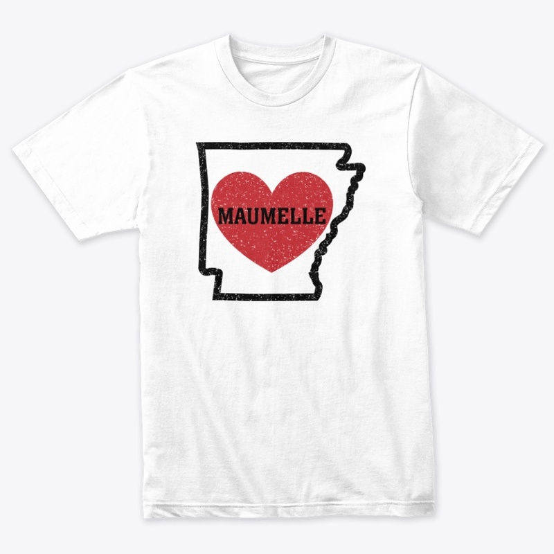 I love Maumelle Arkansas Heart Design