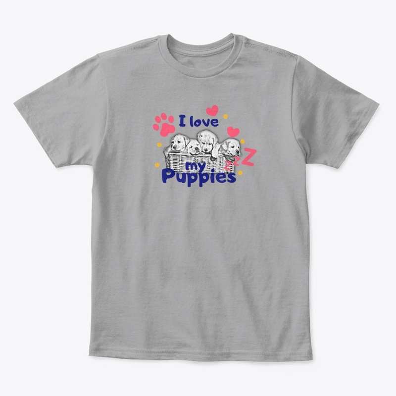 I Love my Puppies - Design