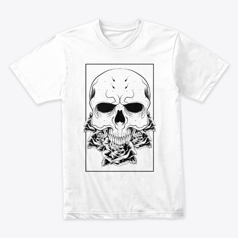 Gothic Skull | Roses | Witchy Design 