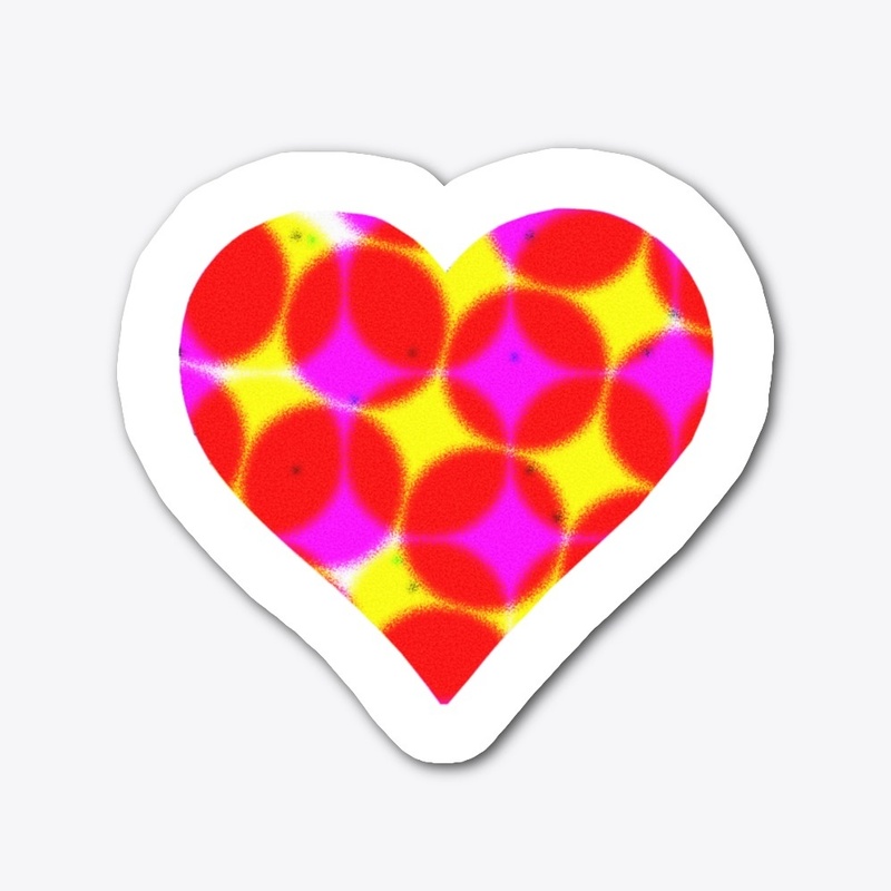 Tye Dye Heart