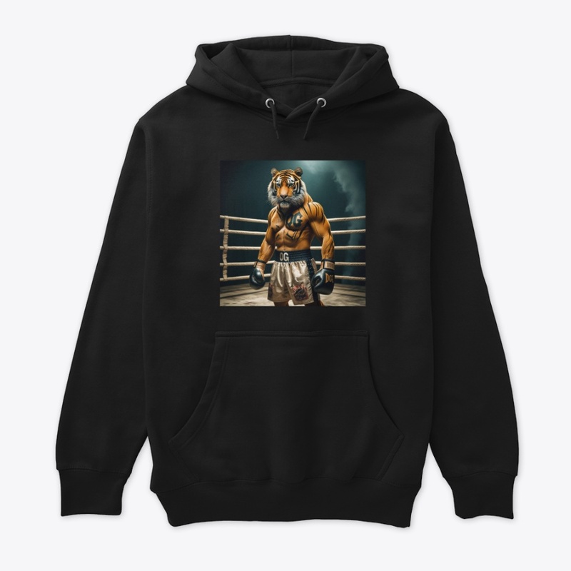 OGSTATUS mascot tiger hoodie 