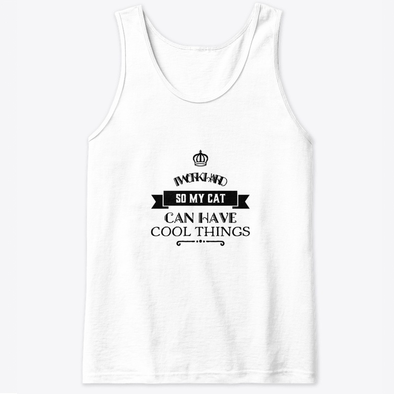 Work hard cat shirt