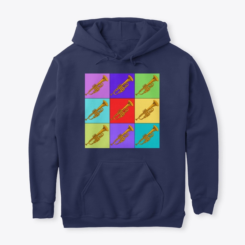 Trumpet Color Graphic