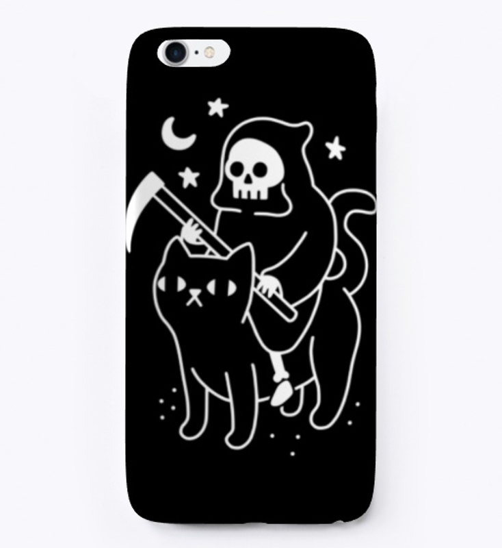 Halloween Death Rides A Black Cat 